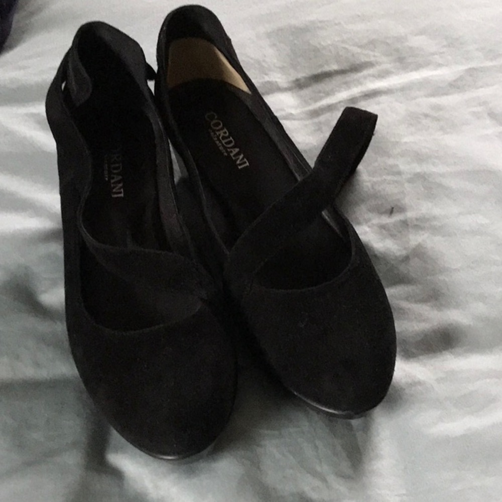 Cordani Women's Black Suede Shoes